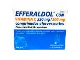 Imagen del producto Efferaldol vitamina c 20 comr efervescentesc