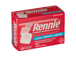 Imagen del producto Rennie 84 compr sacarosa menta limón