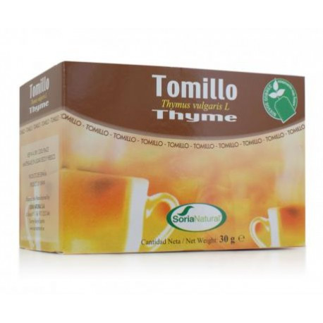 Imagen de Soria Natural infusión tomillo 20 filtros