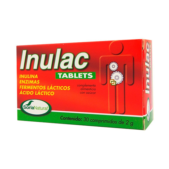 Imagen de INULAC TABLETS 30 COMPRIMIDOS      SORIA