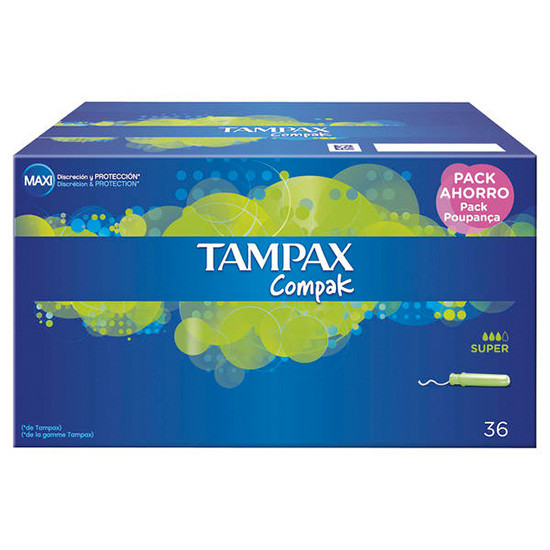 Imagen de Tampax compak super 36u