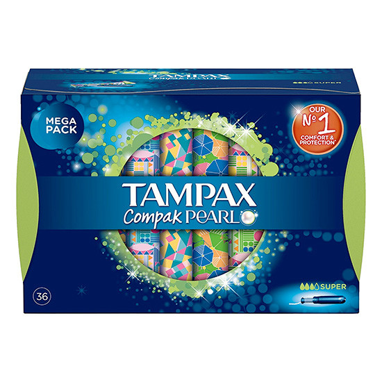 Imagen de Tampax compak tampones pearl super 36u