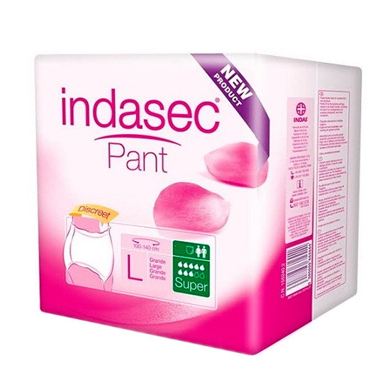 Imagen de Indasec Pant Super t/grande 10+6uds