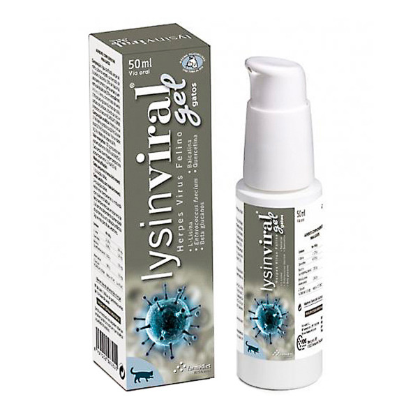 Imagen de Farmadiet Lysinviral plus gel oral 50ml