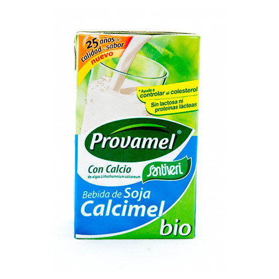 Imagen de SANTIVERI CALCIMEL BATIDO SOJA 12 X 1 L.