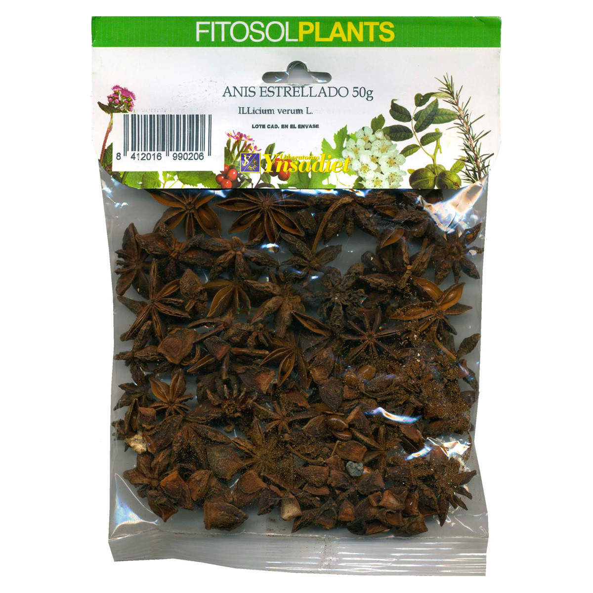 Imagen de Ynsadiet Anis estrellado bolsa 50g
