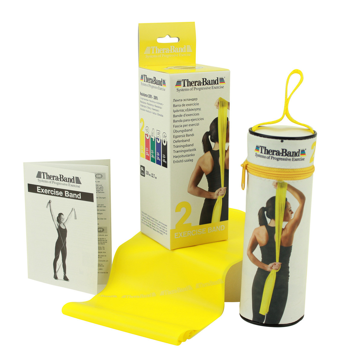 Imagen de BANDA ELASTICA THERABAND AMARILLO H3100A