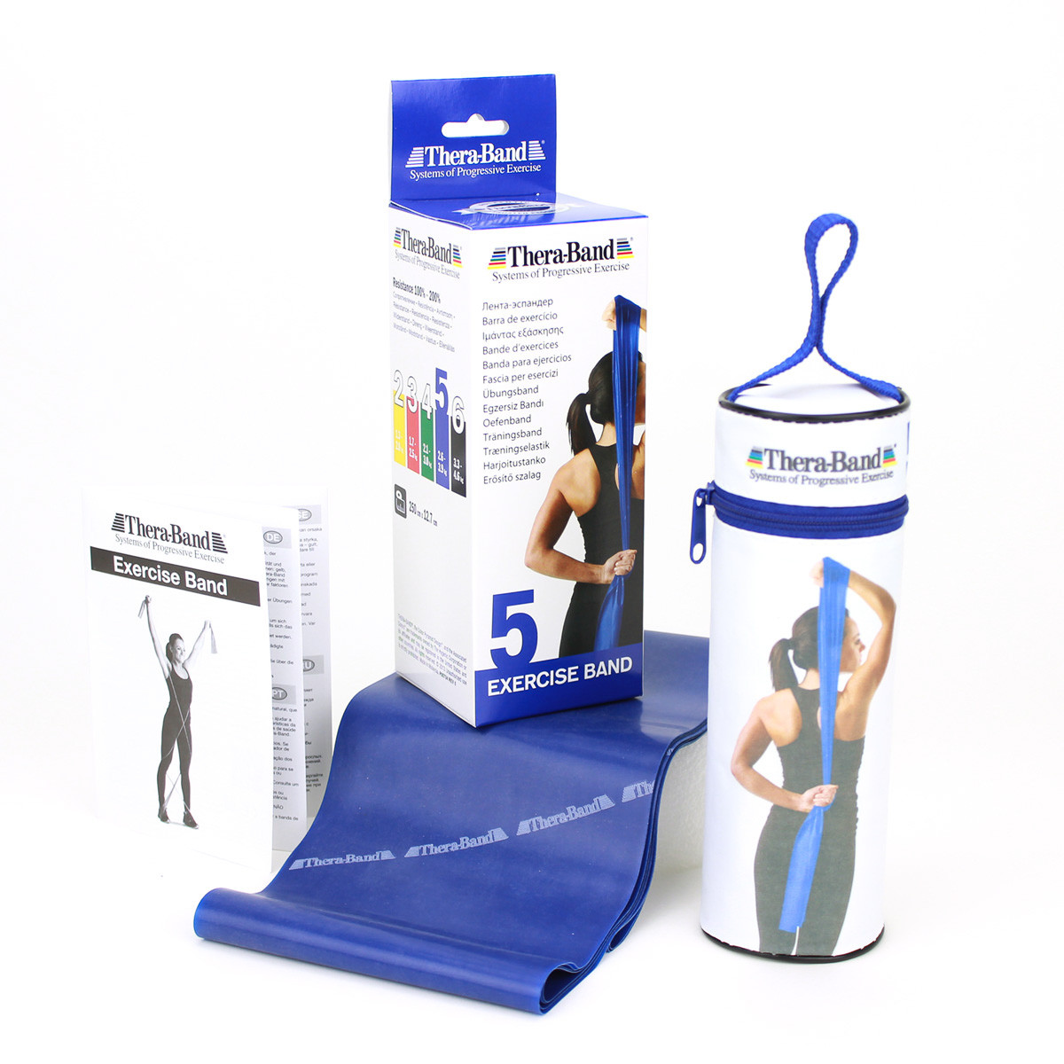 Imagen de BANDA ELASTICA THERABAND AZUL H3100D