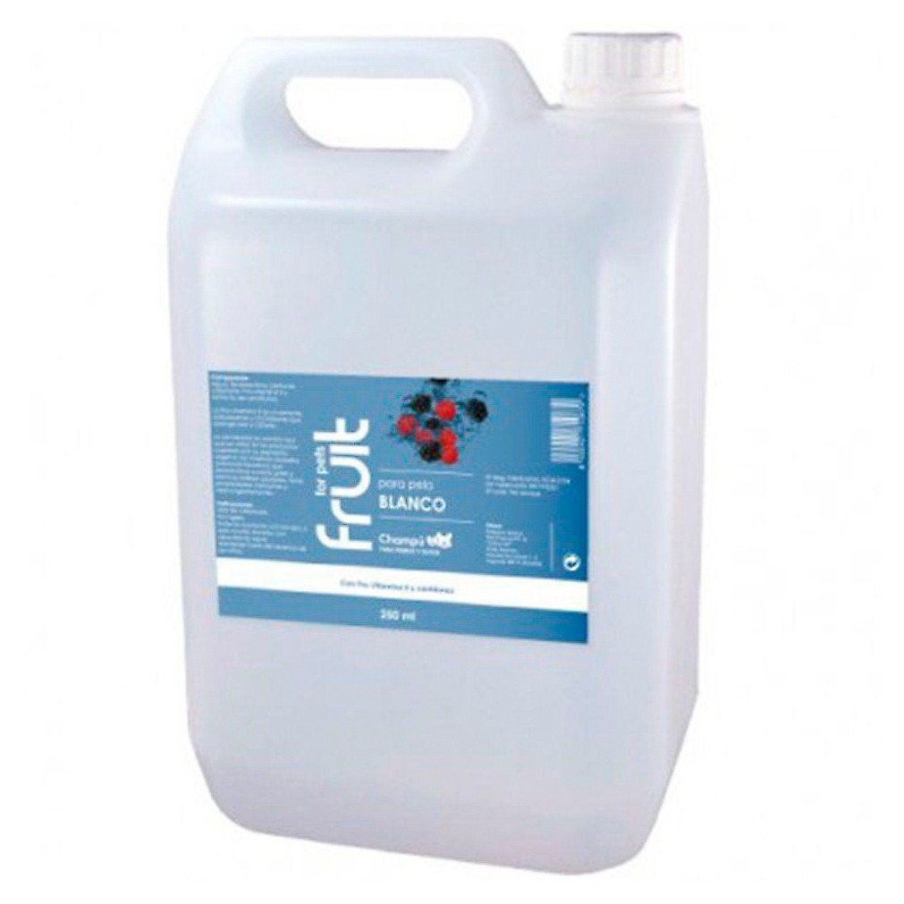 Imagen de Fruit for Pets champú pelo blanco 5l