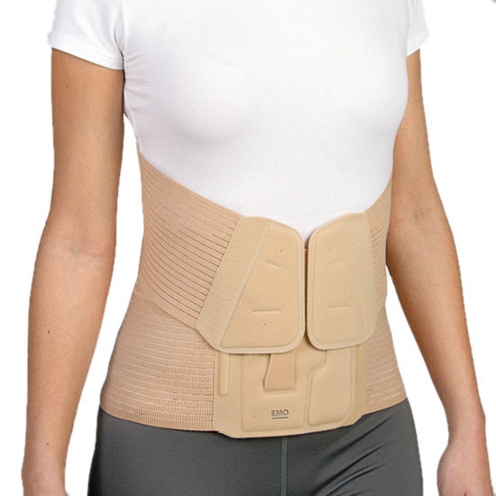 Imagen de Emo Lumback faja alta beige talla XL LS302