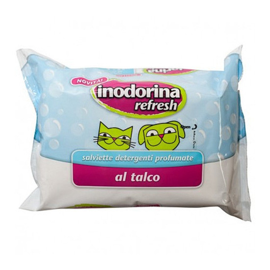 Imagen de Inodorina toallitas refresh talco 40ud