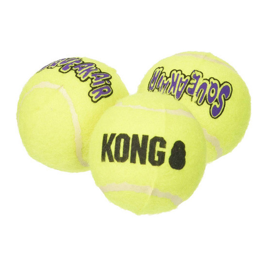 Imagen de Kong squeaker tennis ball (3 pack) small