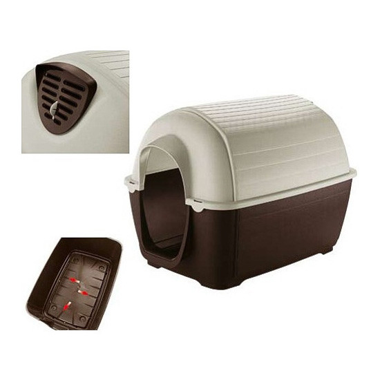 Imagen de Ferplast caseta plastico kenny 05 70 x 100 x 70,5 cm