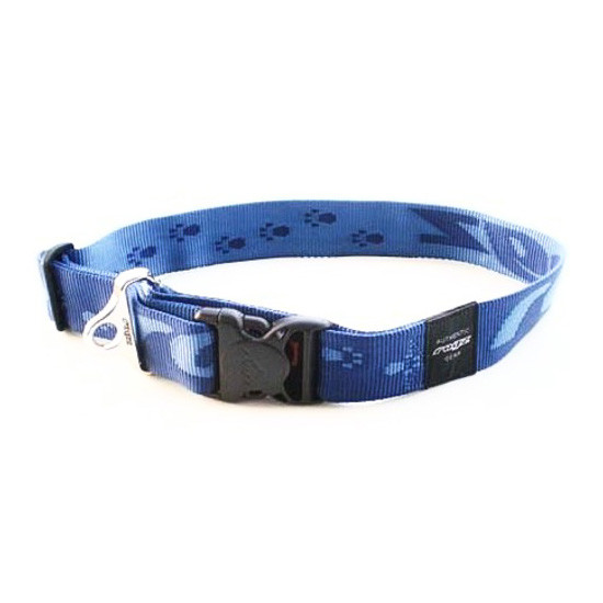 Imagen de Rogz collar azul big foot