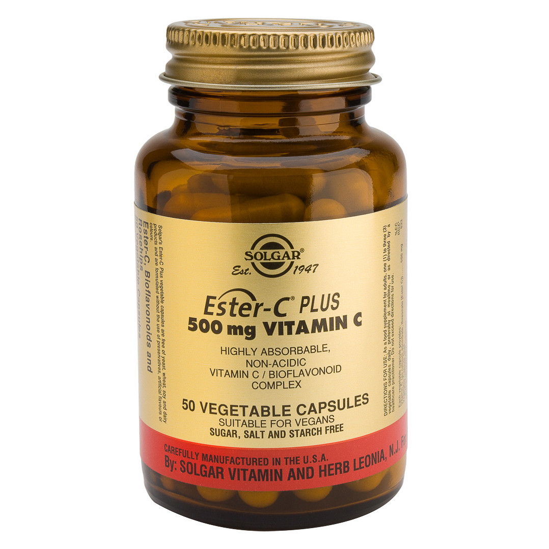 Imagen de Solgar ester-c plus 50 capsulas 500 mg