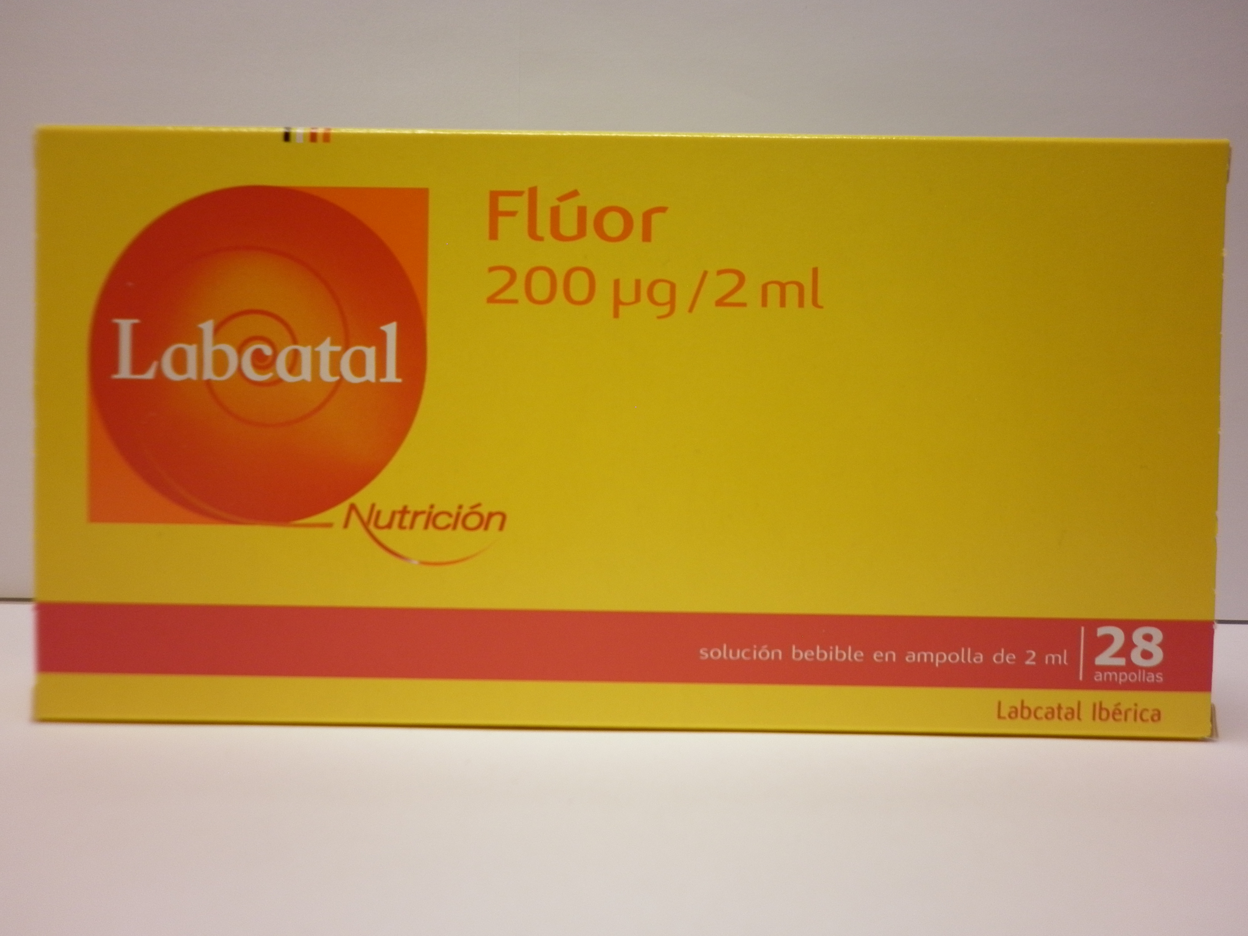 Imagen de LABCATAL  6 FLUOR 28 AMPOLLAS