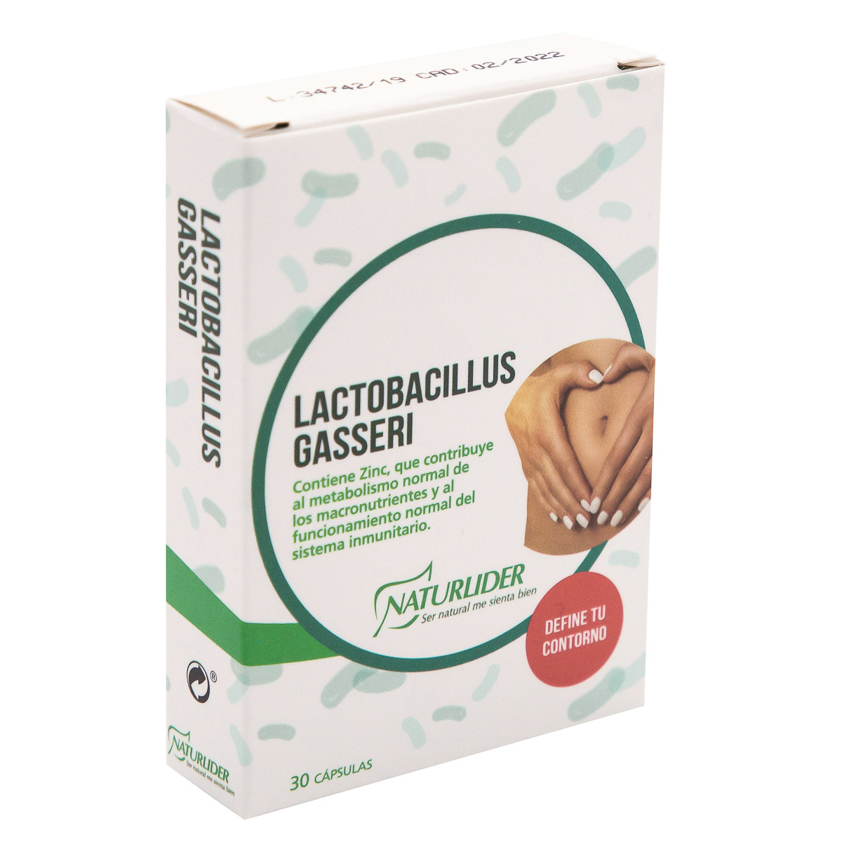 Imagen de Naturlider Lactobacillus gasseri 30 cápsulas