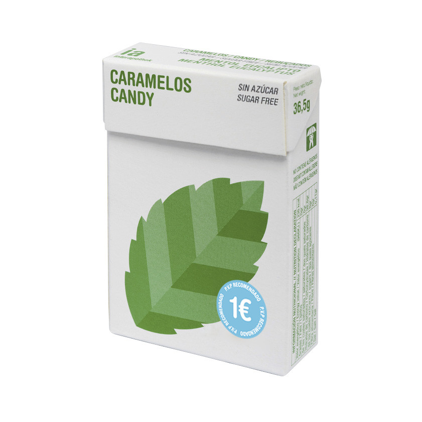 Imagen de Balmelos mentol eucaliptus cajita sin azúcar