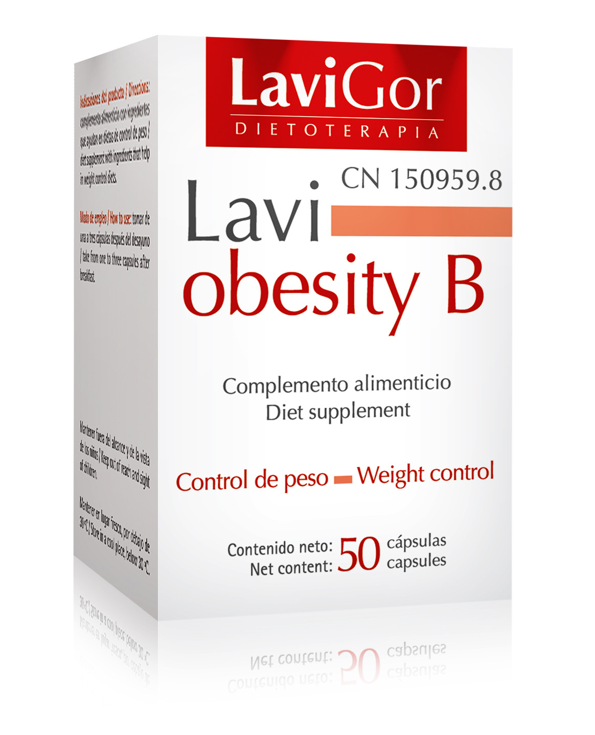 Imagen de LAVIGOR LAVIOBESITY B 40 CAPS BLISTER