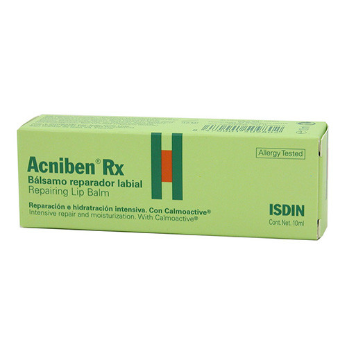Imagen de Isdin Acniben RX bálsamo labial reparador 10ml