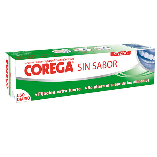 Imagen de COREGA SIN SABOR SIN ZINC CREMA 70 GR