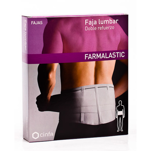 Imagen de FAJA FARMALASTIC LUMBAR REFORZADA T/2