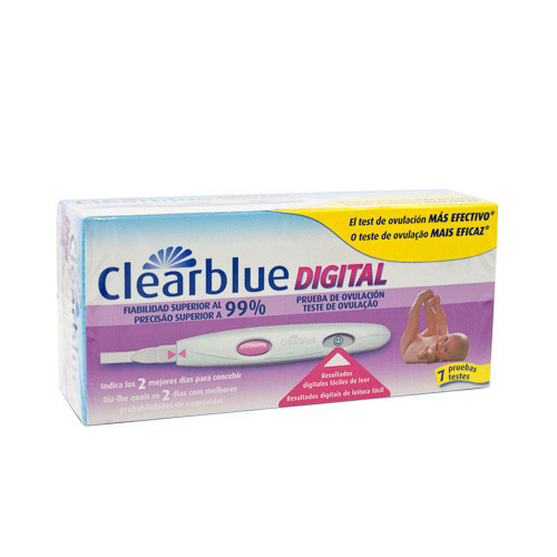 Imagen de Clearblue test ovulacion digital 10 tiras
