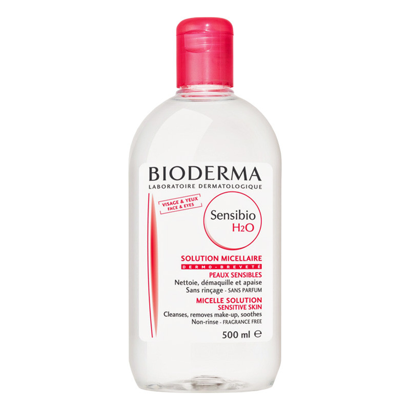 Imagen de Bioderma Sensibio H2O agua micelar piel sensible 500ml