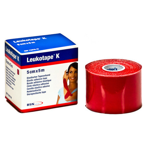 Imagen de LEUKOTAPE K ROJO 5CMX5M