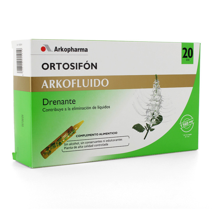 Imagen de Arkofluido ortosifon 20 ampollas bebibles x 15ml