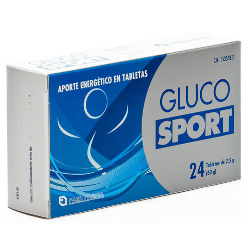 Imagen de GLUCOSPORT 24 TABLETAS