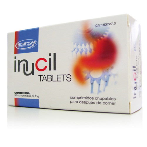 Imagen de INUCIL TABLETS 30 COMPRIMIDOS   HOMEOSOR