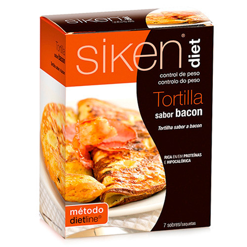 Imagen de SIKENDIET TORTILLA BACON 7SOBRES
