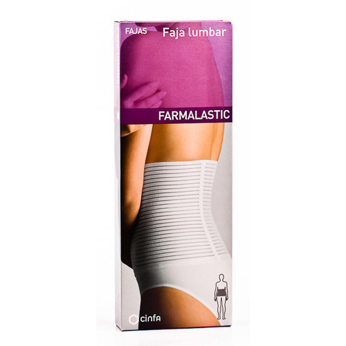 Imagen de FAJA FARMALASTIC LUMBAR VELCR T/2 95-115