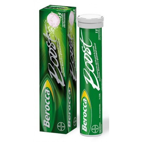Imagen de BEROCCA BOOST 15 COMPRIMIDOS EFERVESCENT
