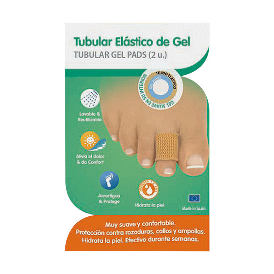 Imagen de Medilast Tubular elástica dedos pies T-S 2uds