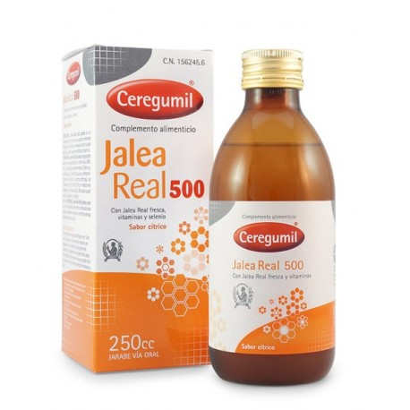 Imagen de CEREGUMIL JALEA REAL/VITAMINAS JBE 250ML