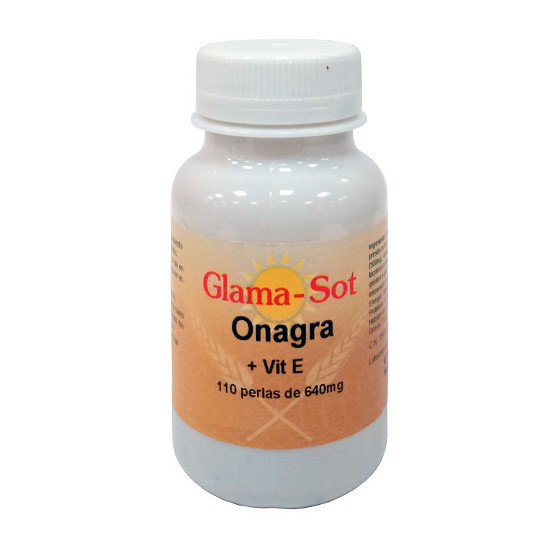 Imagen de Glama-sot onagra + vit E 110 perlas