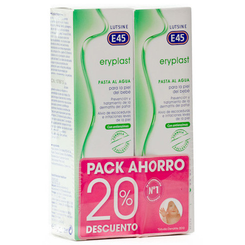 Imagen de Lutsine Eryplast Duplo pasta al agua 2x75ml 2ª unidad 40%