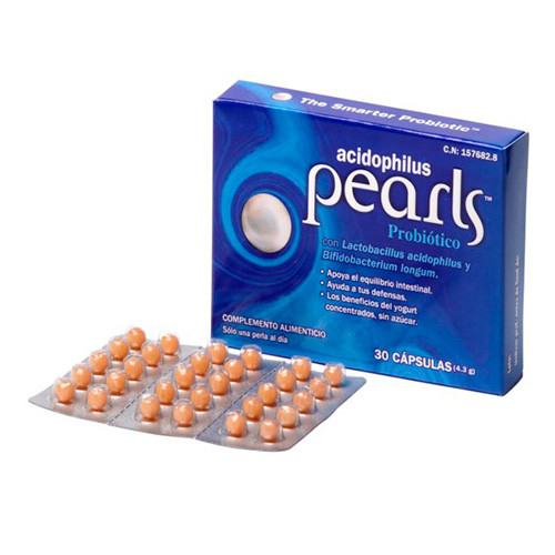 Imagen de PEARLS ACIDOPHILUS 30CAPS PROBIOTICO DHU