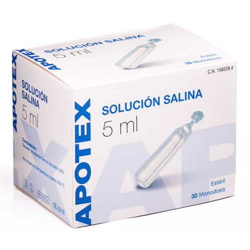 Imagen de APOTEX SOL. SALINA FISIOL 5ML X 30 MONOD