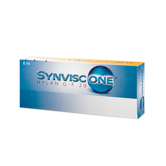 Imagen de Synvisc one hylan g-f20 jeringa precargada 6ml