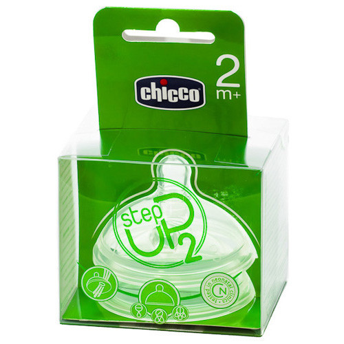 Imagen de Chicco Tetina natural feeling flujo regulable +4 meses 2uds