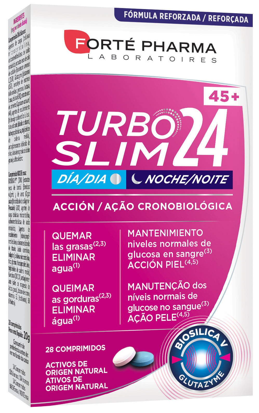 Imagen de Forte pharma Turboslim cronoactive 45+28 comprimidos