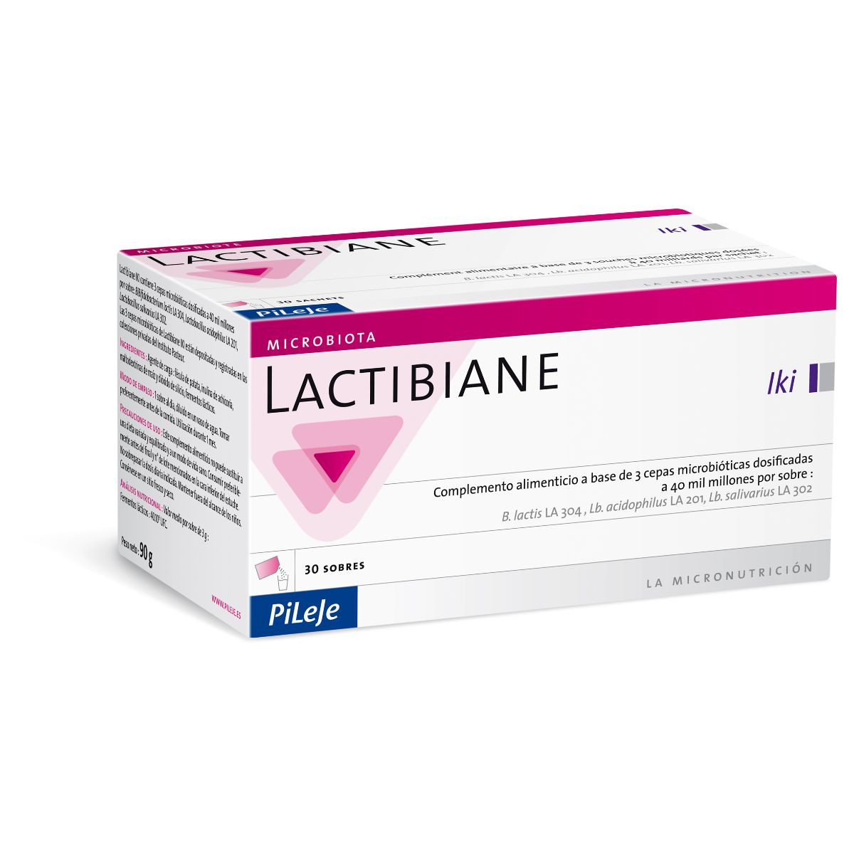 Imagen de Pileje lactibiane iki 30 sobres