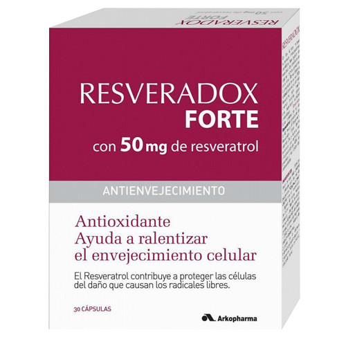 Imagen de RESVERADOX FORTE ARKO 30 CAPSULAS