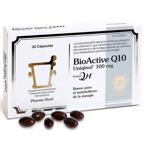 Imagen de BIO ACTIVE UNIQUINOL Q10 100MG 60 CAPS