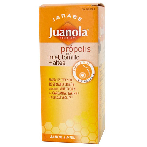 Imagen de Juanola propolis,miel y tomillo jarabe 125 ml