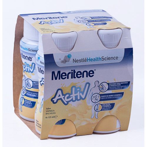 Imagen de Meritene drink vainilla 4 x 125 ml