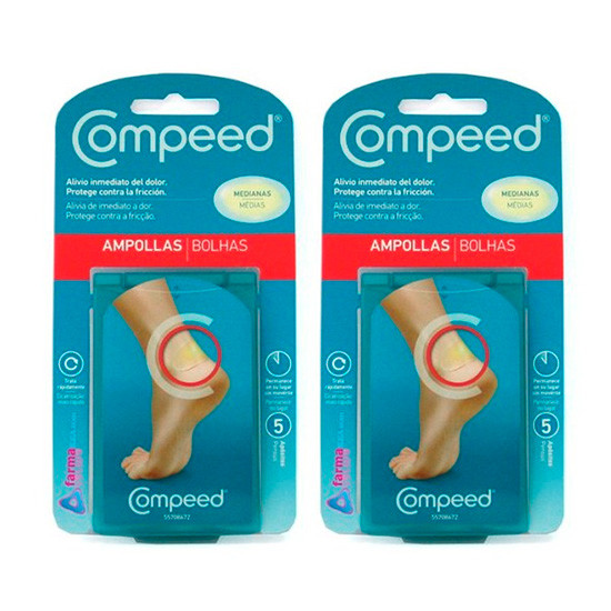 Imagen de Compeed ampollas medianas 10und